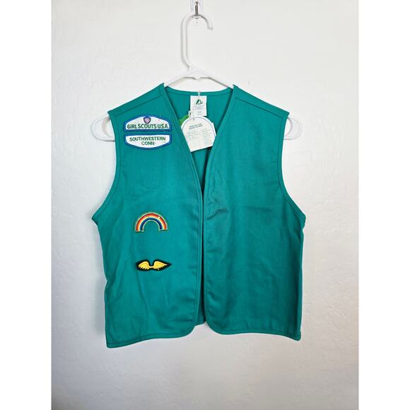 Girl Scouts New Junior Vest Size Large - Picture 1 of 7